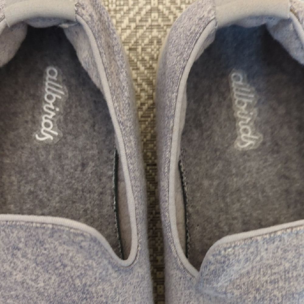 Allbirds Light Gray Wool Lounger Casual Slip-Ons - Picture 4 of 12